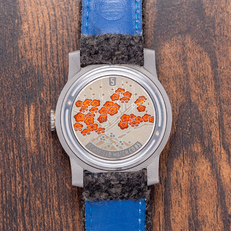 2022 Schofield B5 Japanese Sakura Automatic 44mm