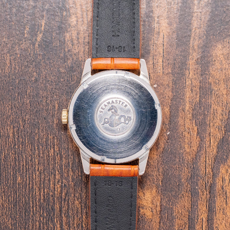 1960 Omega Seamaster Manual Rose Gold Plated 35mm 14389-2