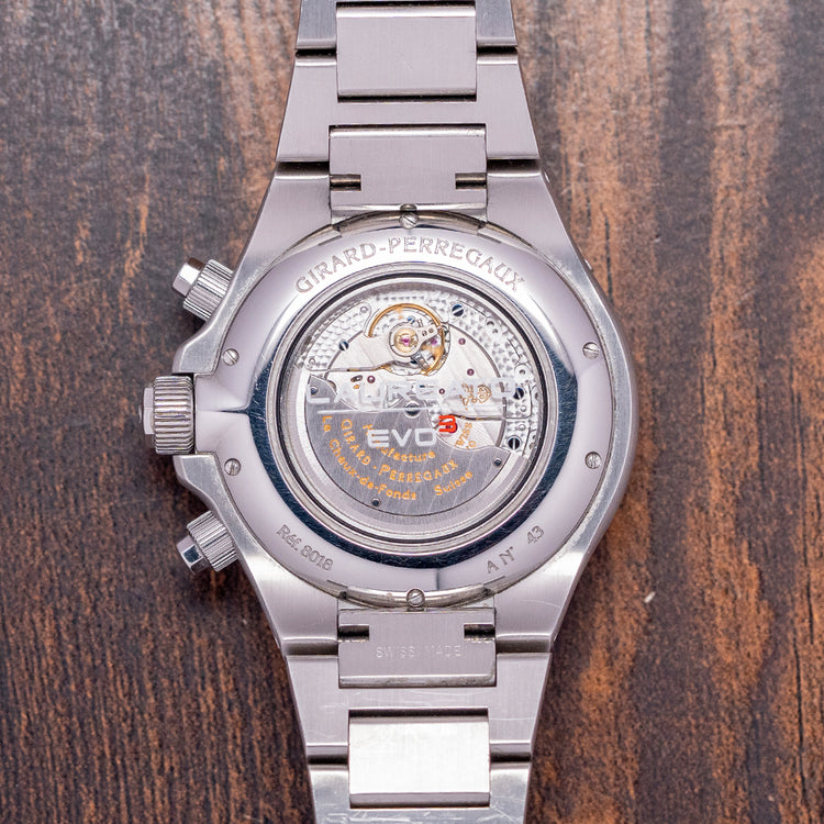 2000s Girard Perregaux Laureato EVO3 Chronograph 44mm 80180