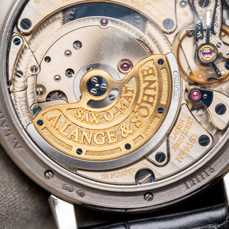 1999 A. Lange & Söhne Langematik 37mm White Gold 308.027