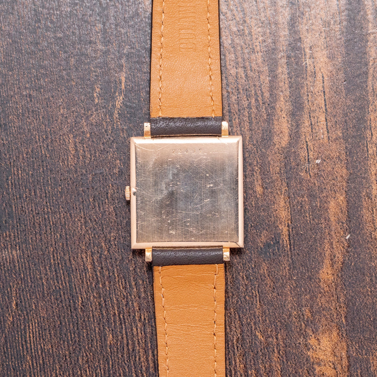 1960s Audemars Piguet Ultra-Thin Square 18ct Pink Gold 25mm