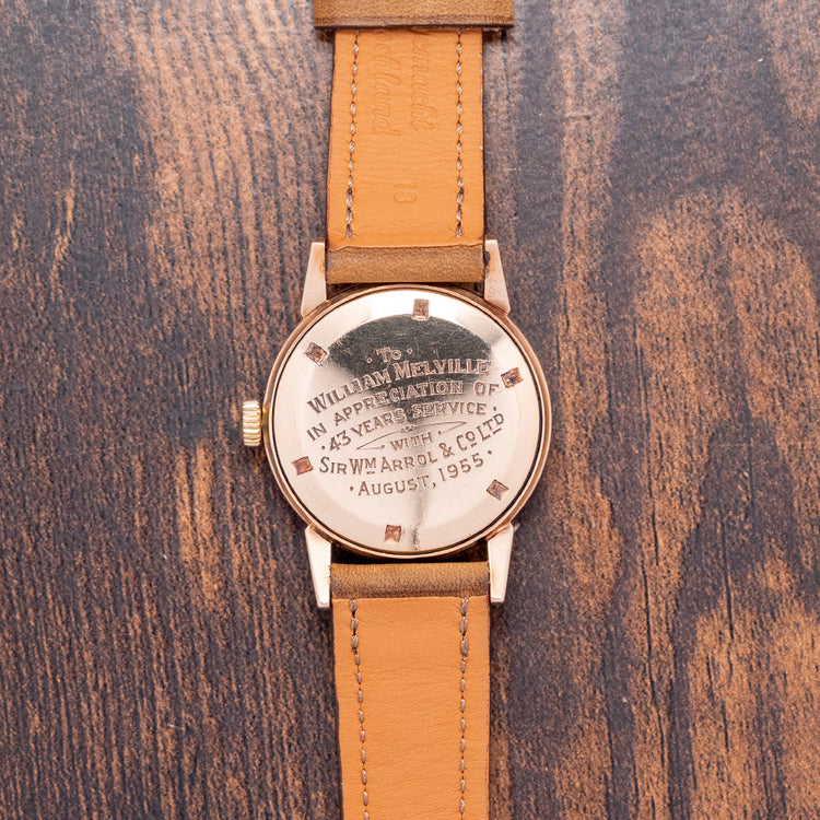 1954 CYMA 'Watersport - Cymaflex' 9ct Gold Cal. R458 32.5mm