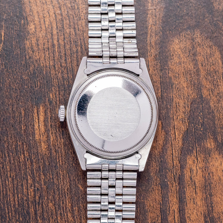 1965 Rolex Datejust 36mm Engine Turned Bezel 1603