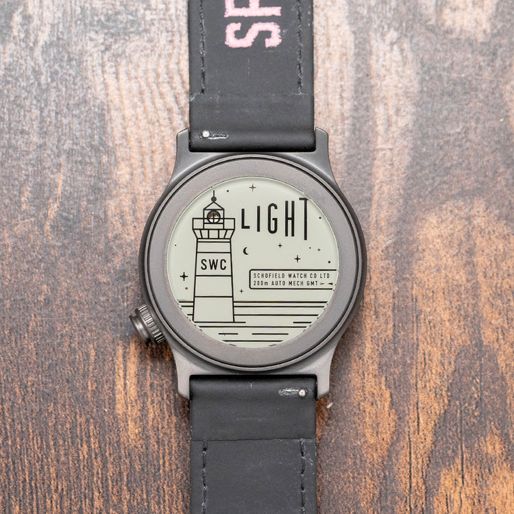 2025 Schofield Light "The Dark One" Automatic GMT 40mm