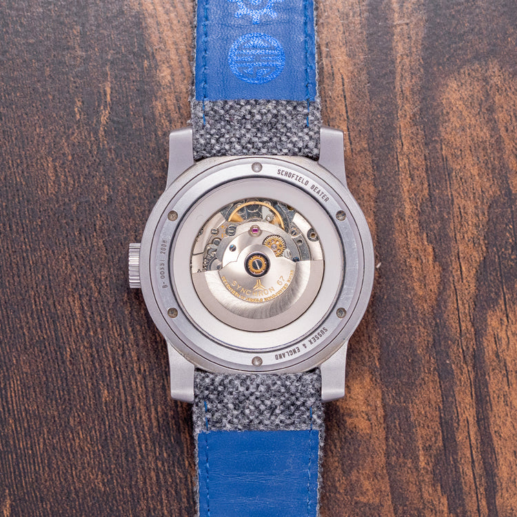 2017 Schofield Beater 1 Early Grey Enamel Dial Automatic 44mm