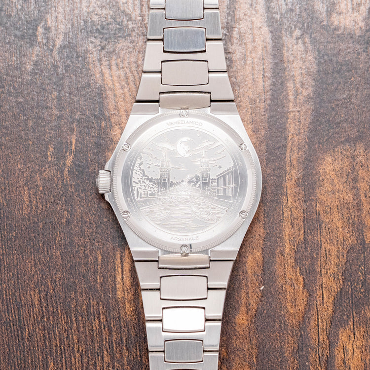 2026 Venezianico Arsenale 40mm Automatic Black/Grey Dial