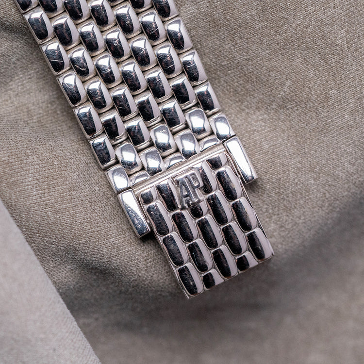 1980s Audemars Piguet Cobra 18ct White Gold Diamond Hands 28mm