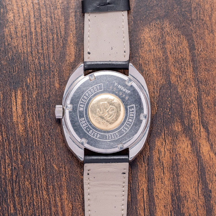 1969 Grand Seiko Hi-Beat Linen Dial Manual 37mm 4520-7000