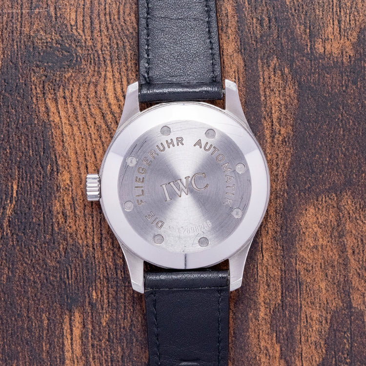 2005 IWC Pilot Mark XV on Leather Strap 38mm IW3253