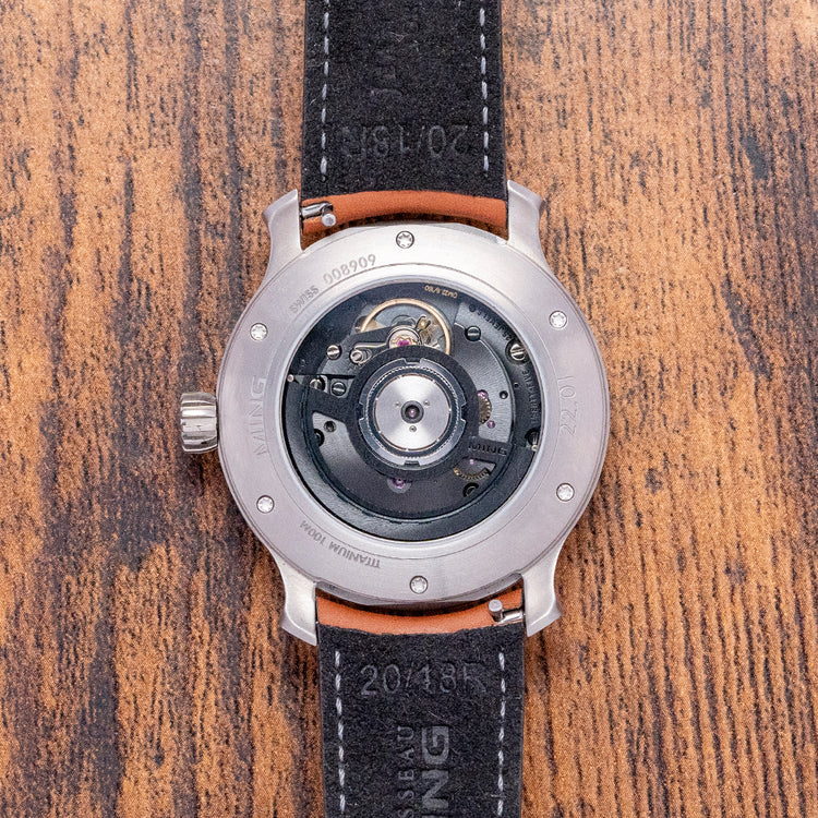 2023 Ming 22.01 GMT GILT Automatic 38mm Titanium