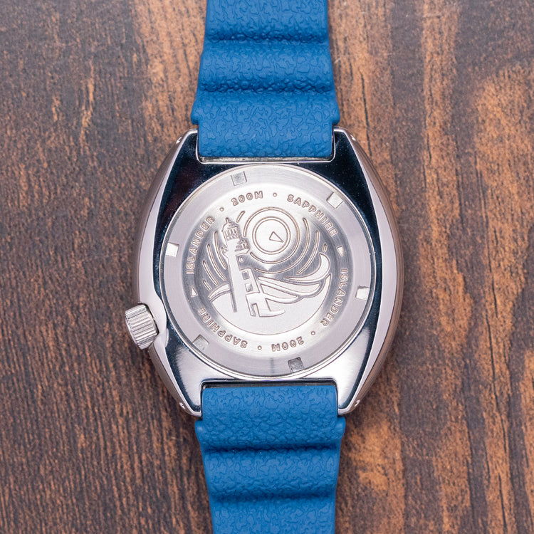 2025 Islander Automatic Blue 'Turtle' Dive Watch 43mm #ISL-301