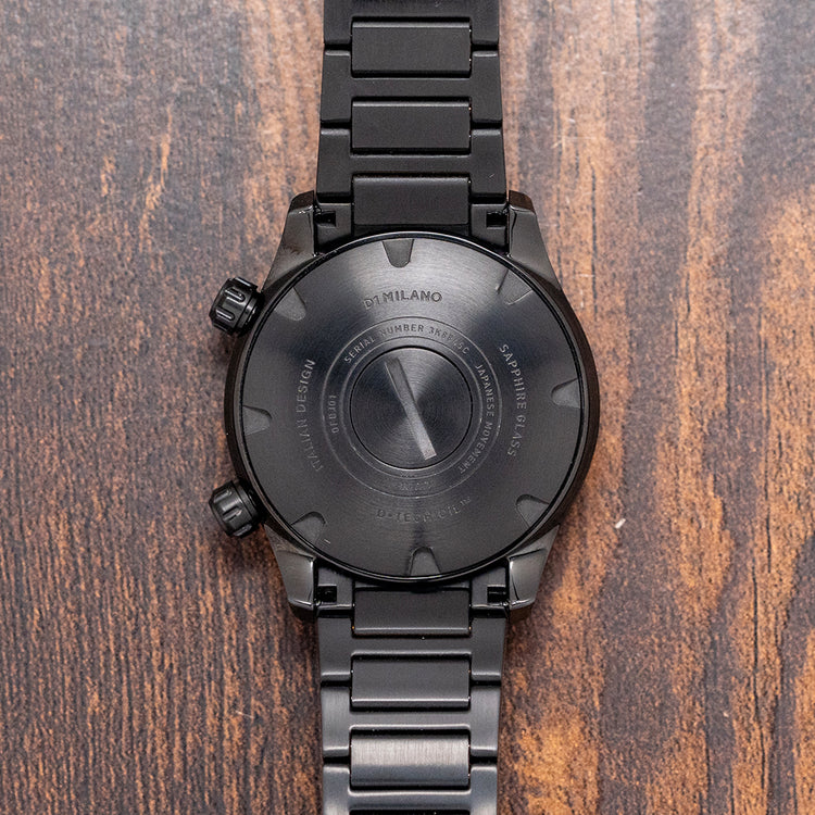 2025 D1 Milano D-Tech Oil II Filled Watch 39mm Black