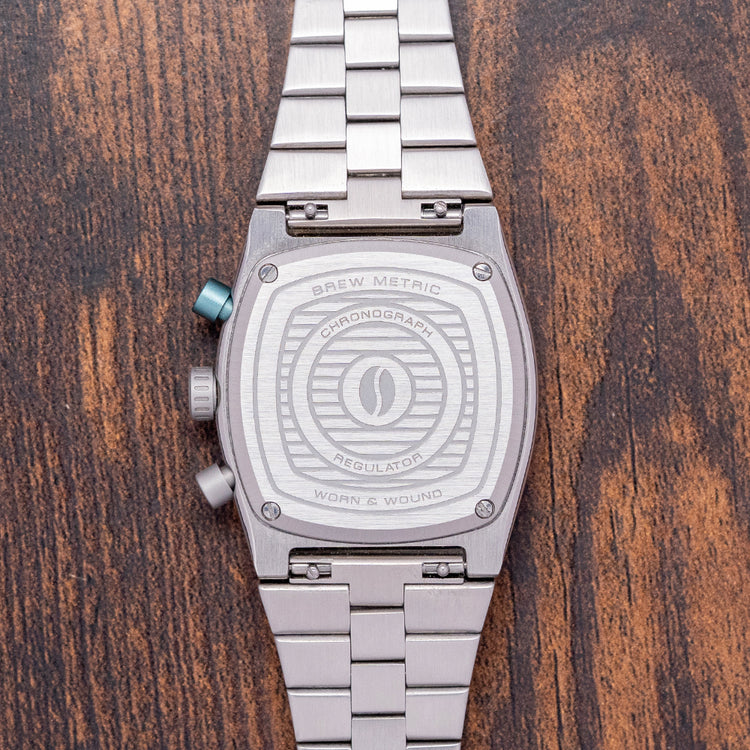 2023 Brew x Worn & Wound Metric Chrono Regulator Sky Blue