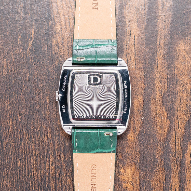 2024 Dennison Natural Malachite Steel Quartz 34mm