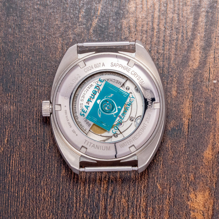 2024 Certina DS-2 Turning Bezel Sea Turtle Conservancy Special Ed 41mm