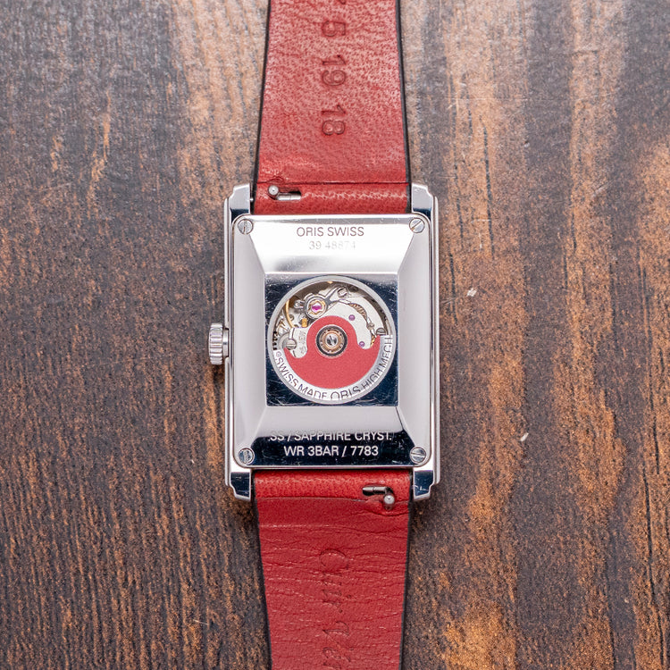 2023 Oris Rectangular Bordeaux Automatic 25.5 x 38mm ‘Tank’