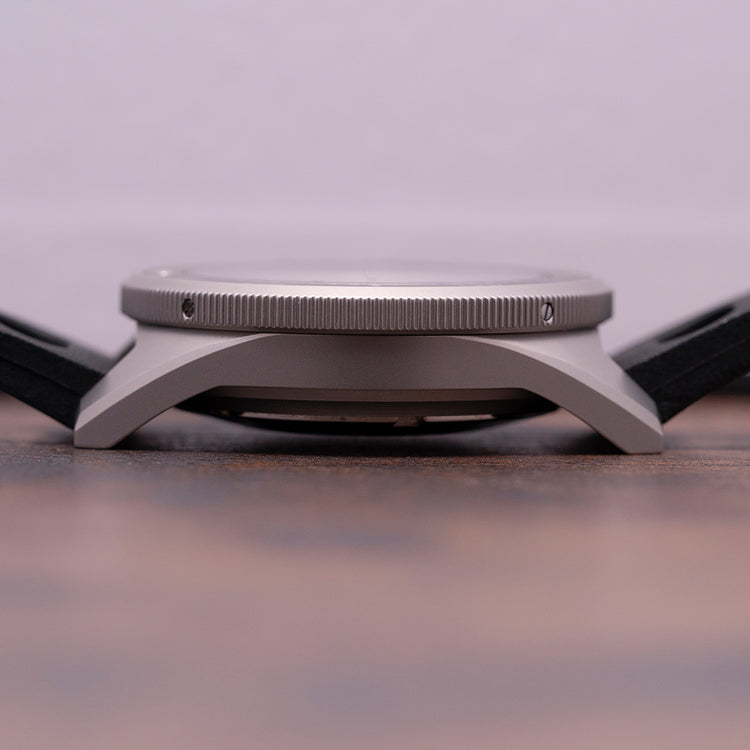 2023 Squale 1521 Black Blasted on Rubber 1521BKBL.NT