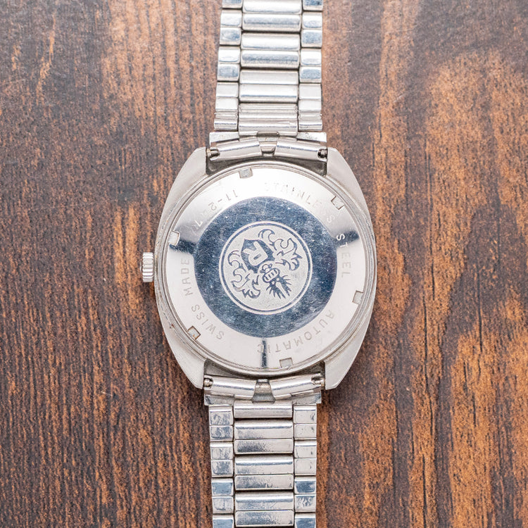 1970s Royce Time King Automatic on Bracelet 37mm