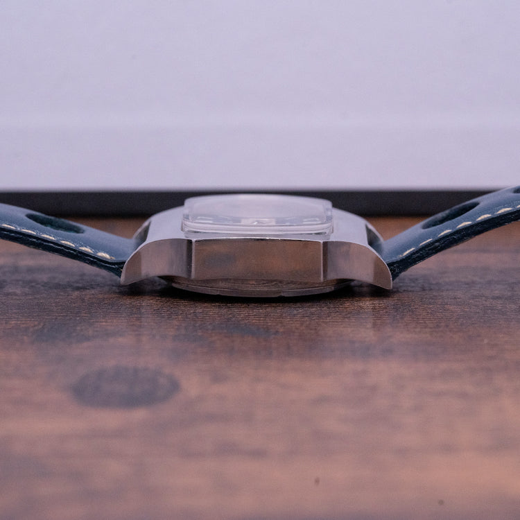 1970s Near New Old Stock Doxa Automatic Blue Dial