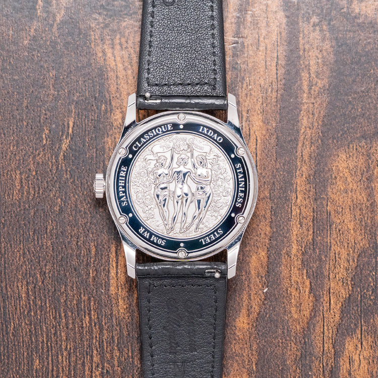 2026 Ixdao Watch & Co VD78 Quartz Black Dial 37mm