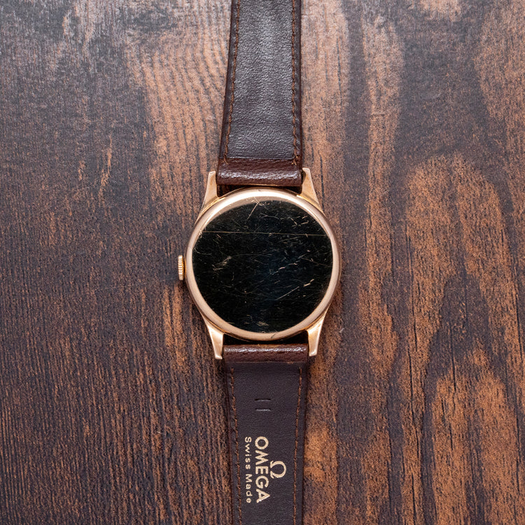 1947 Omega 9ct Gold Dennison Case 33mm Cal. 30T2 219370