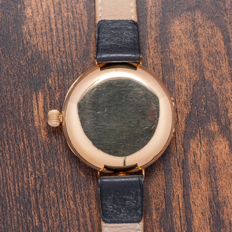 1920s Universal Watch 18ct Gold Monopusher Chronograph 41.5mm