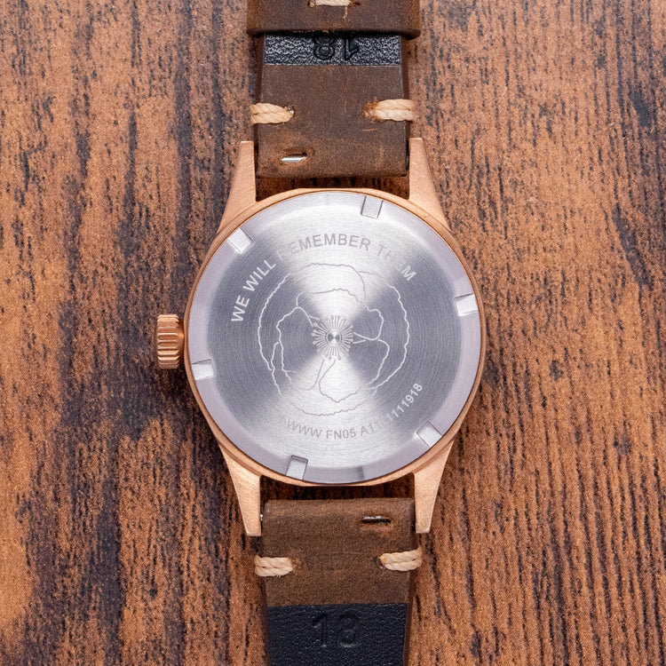 2024 Vertex M36 Armistice Day Red Dial Bronze Limited to 9