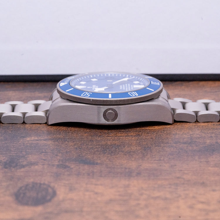 2022 Tudor Pelagos Blue Titanium on Bracelet 25600TB
