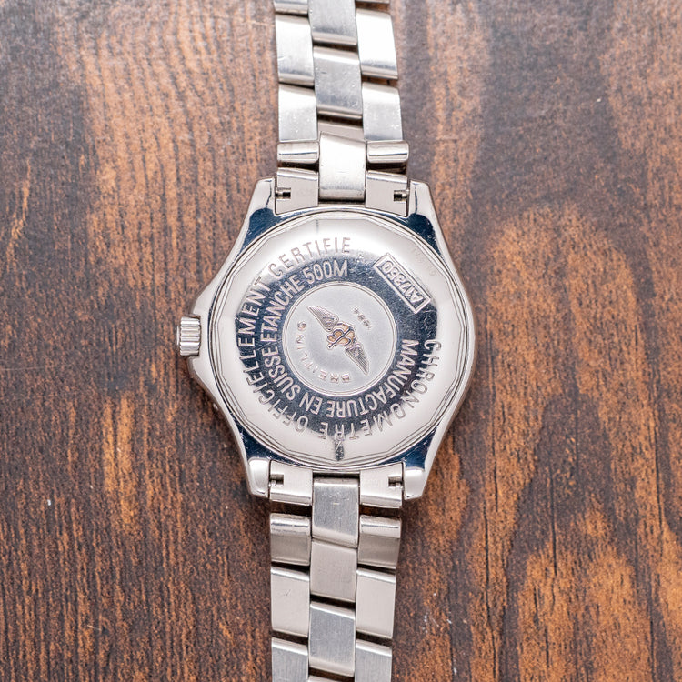 2000s Breitling Colt Automatic Black Dial 38mm A17350