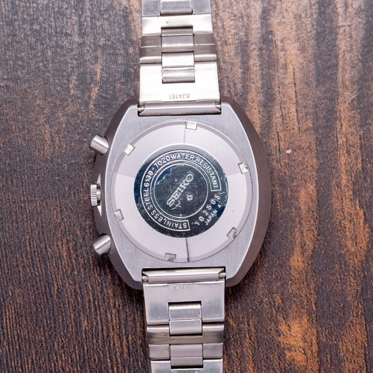 1971 Seiko 5 Sports SpeedTimer Chronograph 41mm 6139-7020