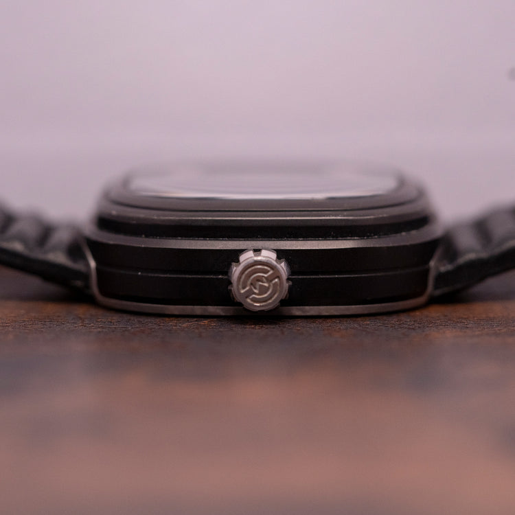 2010s SevenFriday M2/01 "Jump Hour" Black Automatic