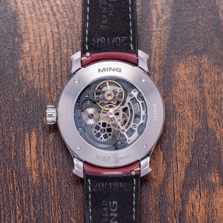 2023 Ming 37.07 5th Anniversary Mosaic Dial Manual 38mm