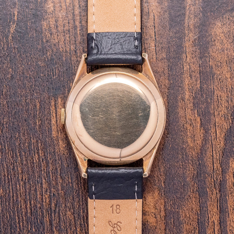 1954 Omega 'Calatrava' Cal. 420 9ct Gold Dennison Case 33mm