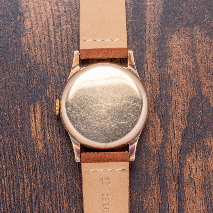 1947 Omega 9ct Gold Cal. 30T2 "Lemon Dial" 33mm