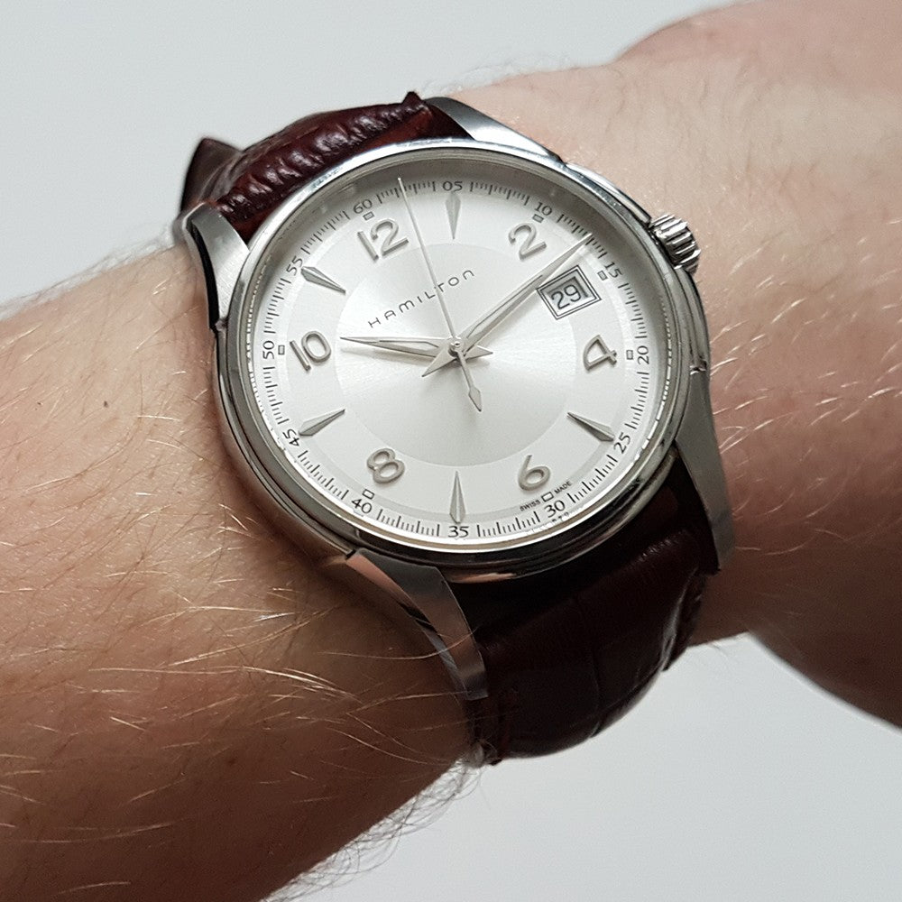 Hamilton jazzmaster 2024 gent quartz