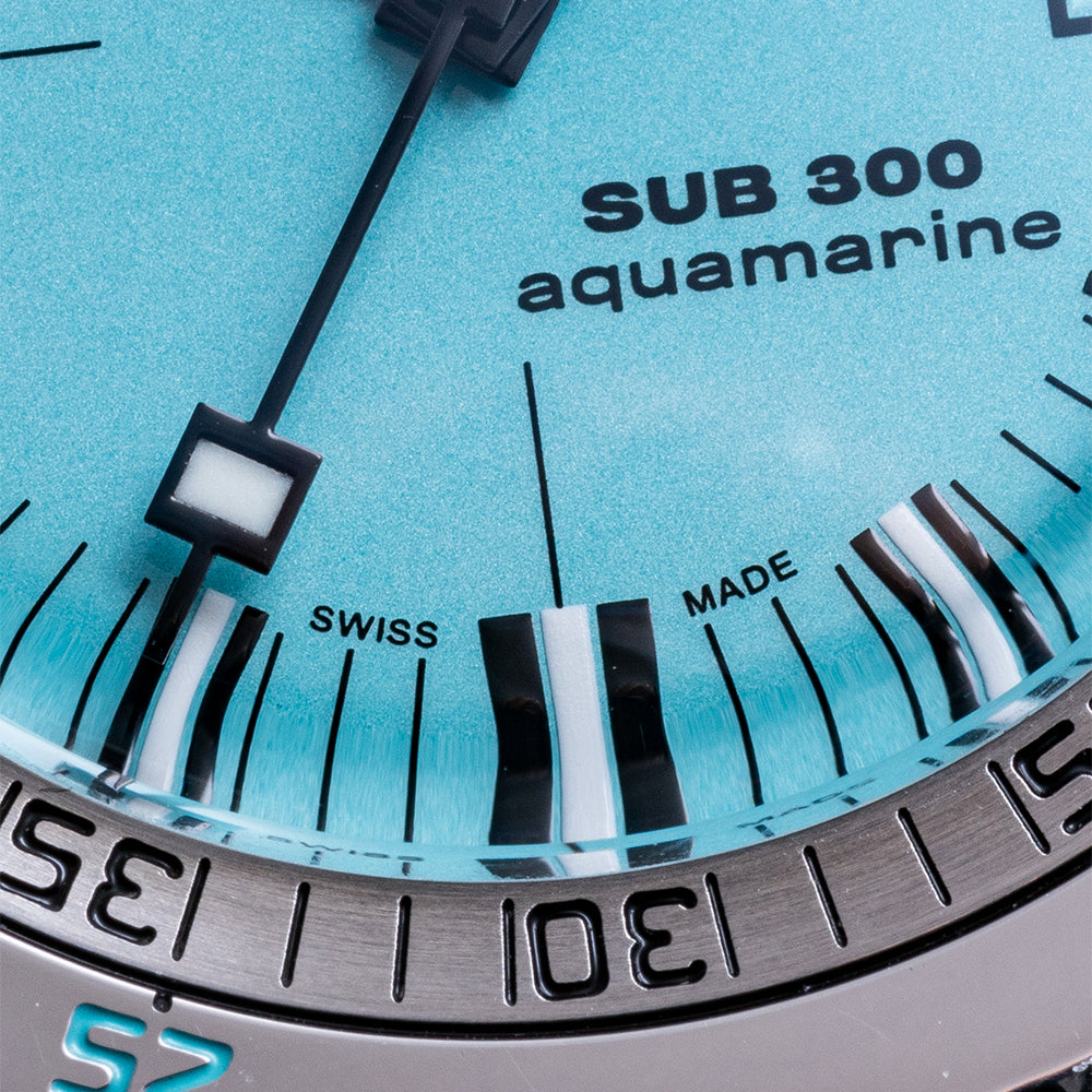 2021 Doxa SUB 300 Aquamarine Blue 821.10.241.10