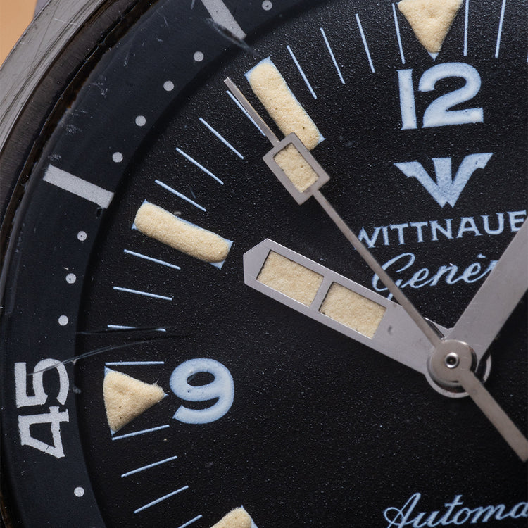 1960s Wittnauer Geneve Automatic Compressor Diver