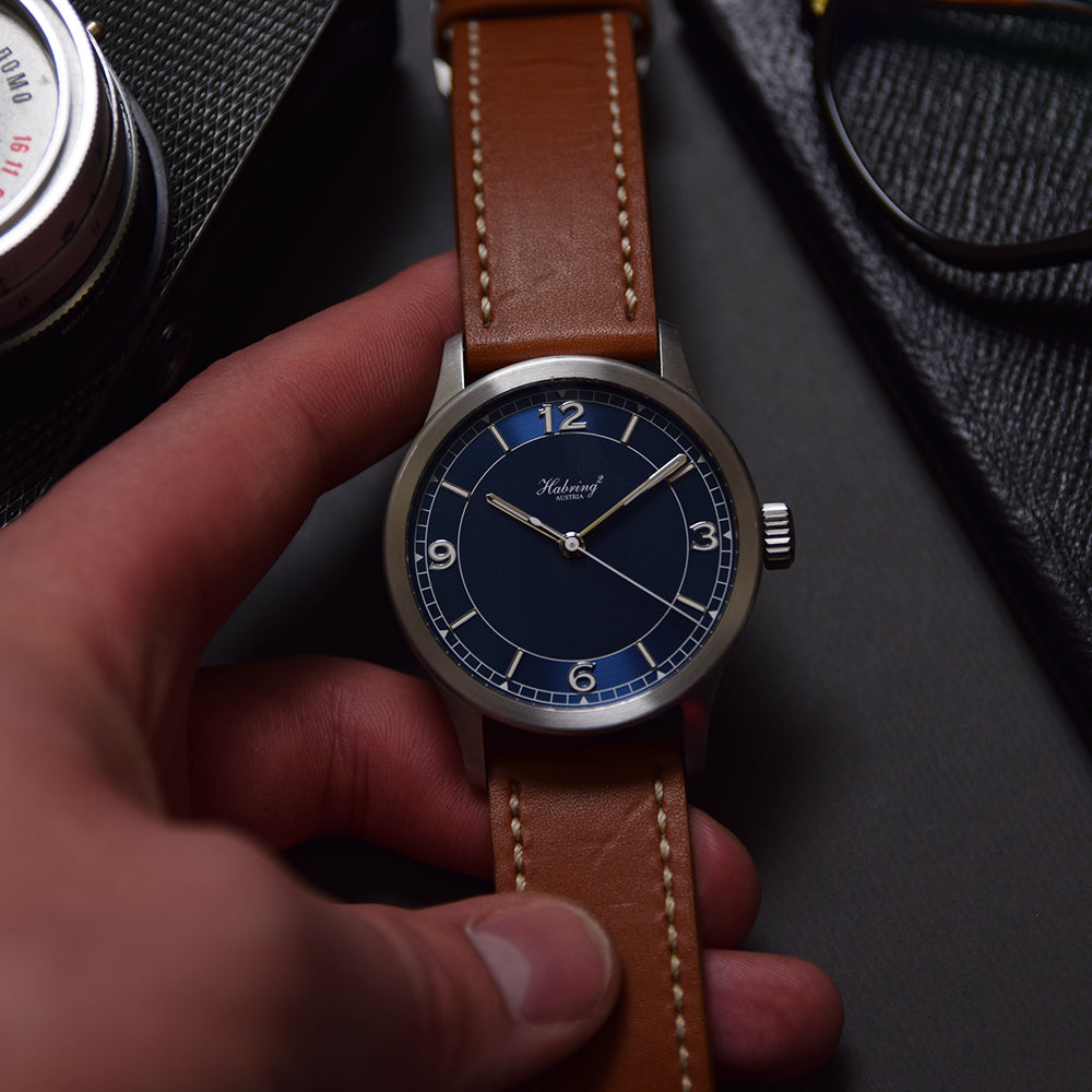 2014 Habring2 Jumping Second Pilot Blue – KibbleWatches