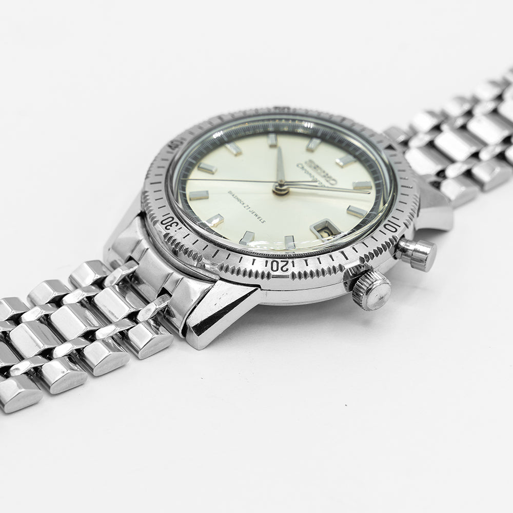 1964 Seiko Chronograph Monopusher Olympics on Bracelet