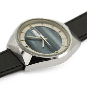 1970s Phenix Automatic Day Date Oval Angular Case