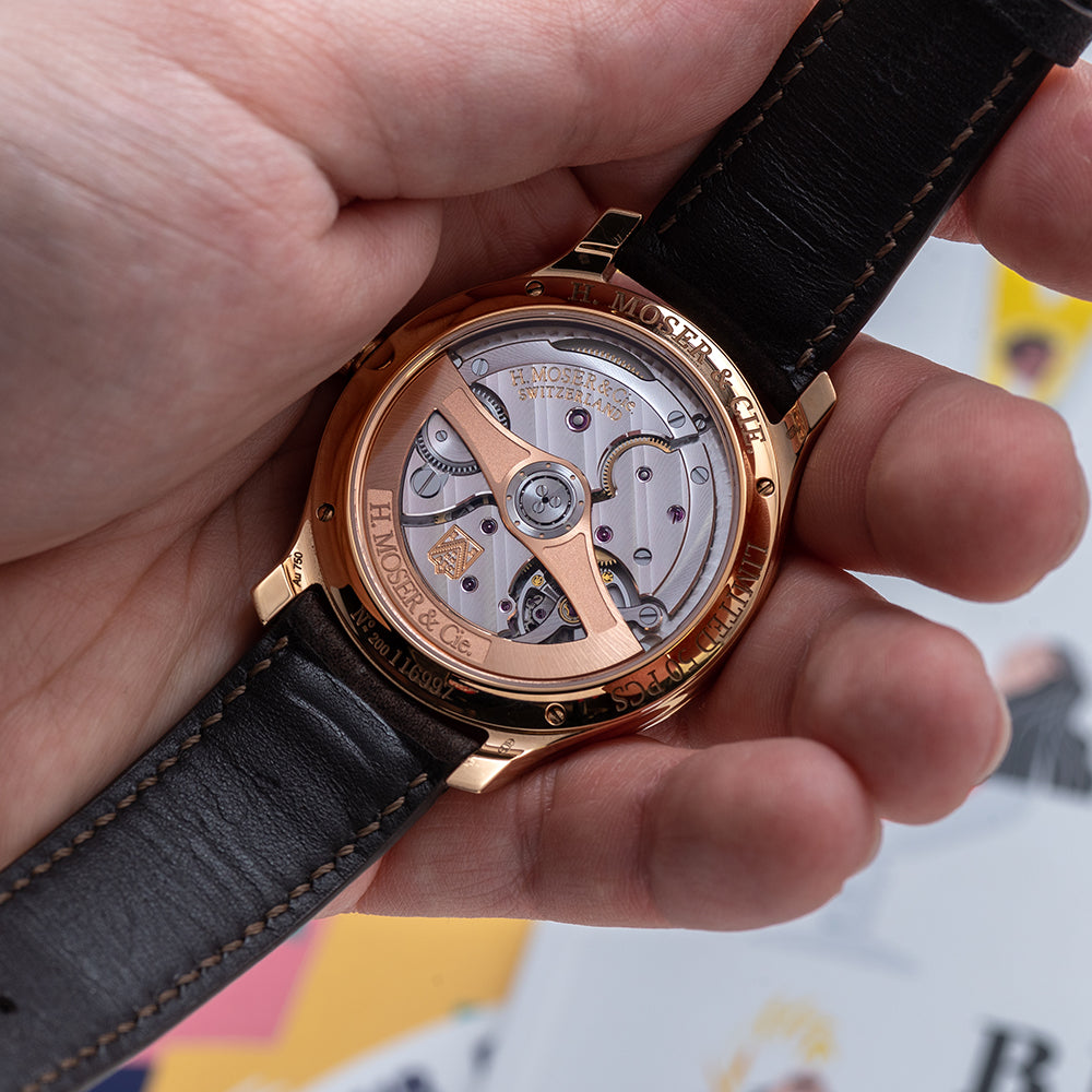 2019 H. Moser & Cie Endeavour Central Seconds Red Gold Limited