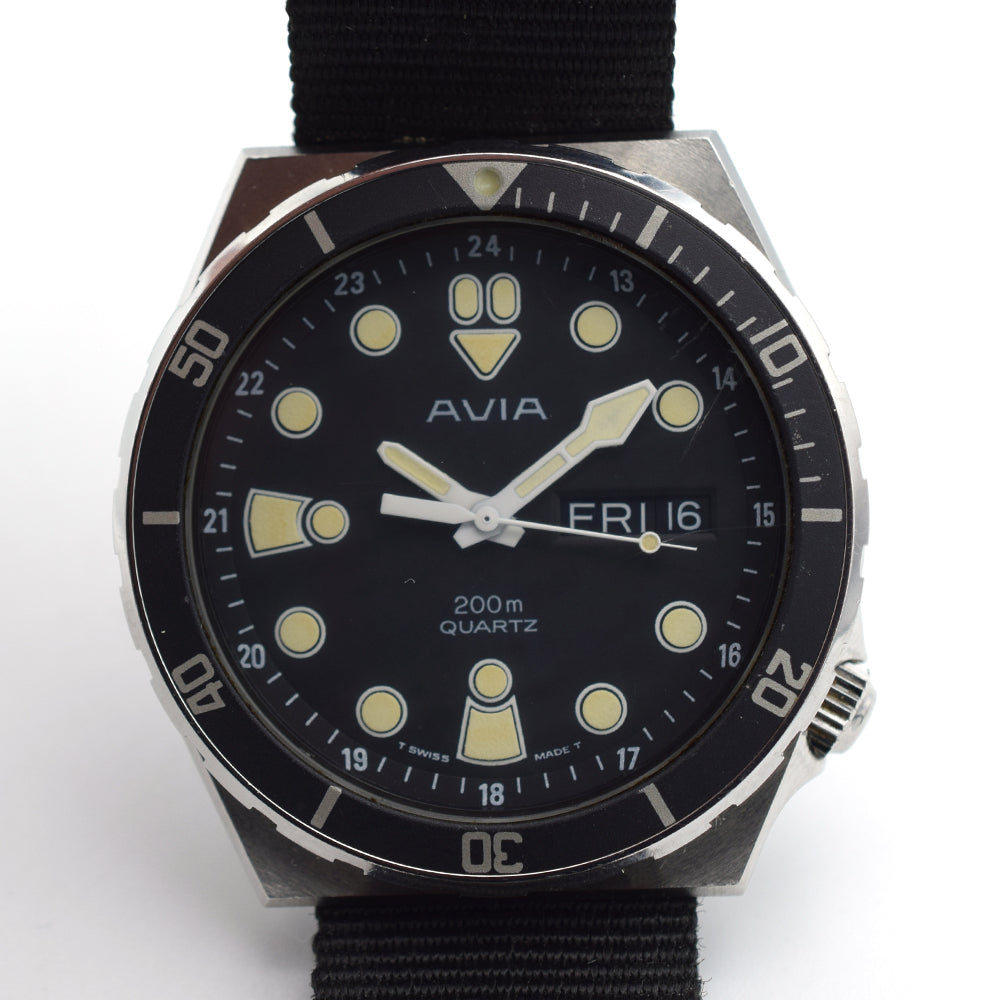 1990s Avia 200M Quartz Tritium Diver