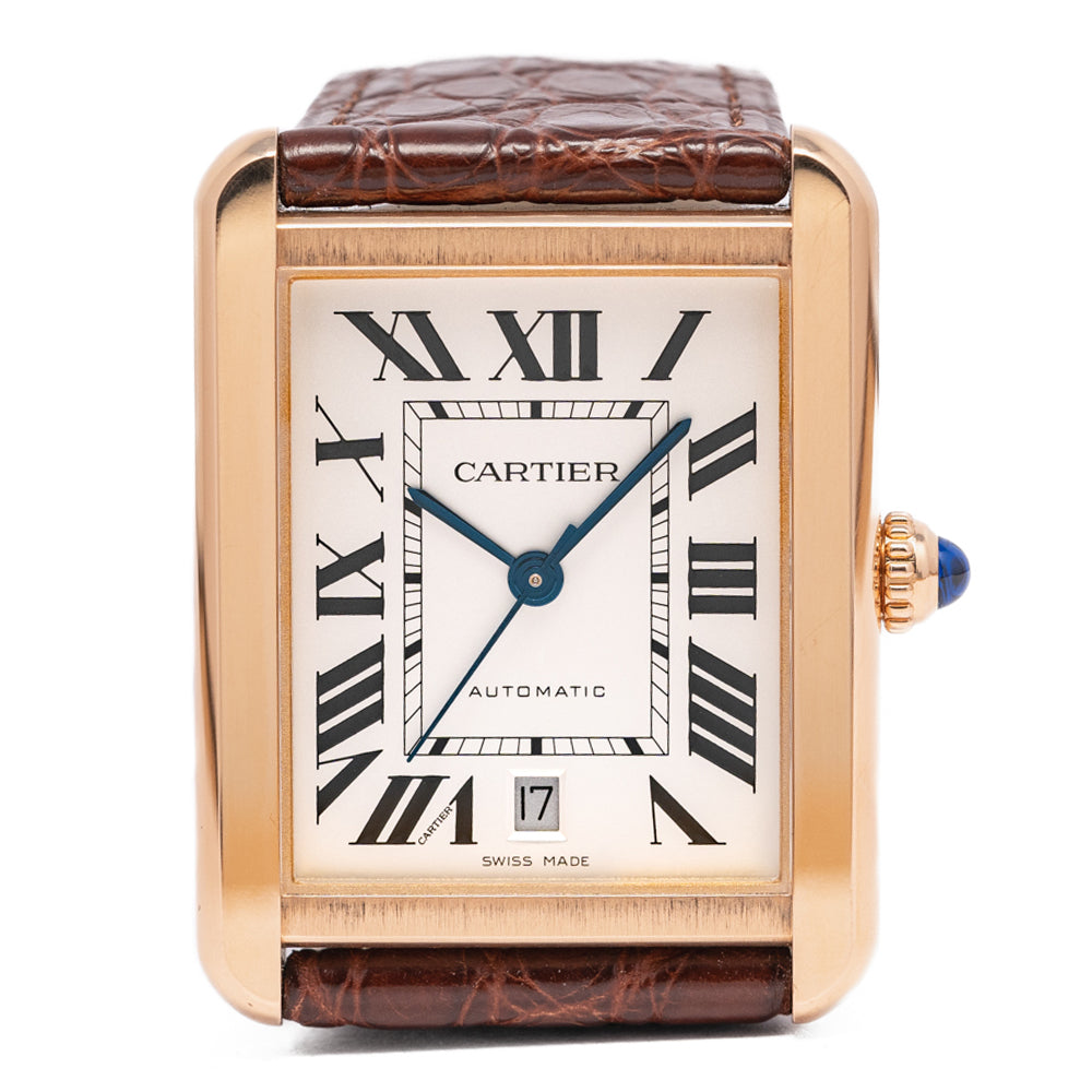 2020 Cartier Tank Solo XL Rose Gold Automatic W5200026