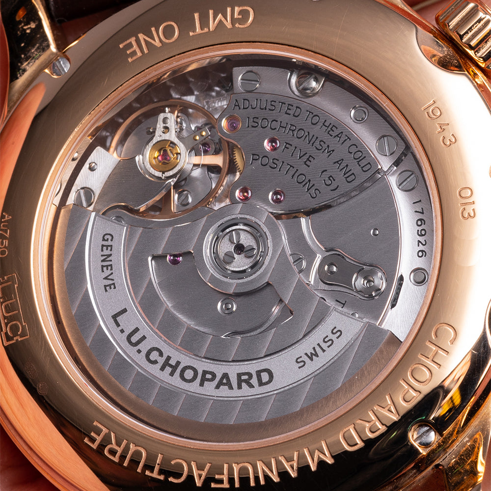 2021 Chopard LUC GMT One 42mm Rose Gold 161943-5001