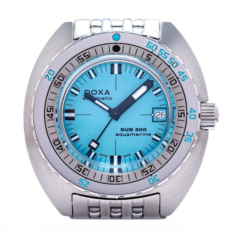 2021 Doxa SUB 300 Aquamarine Blue 821.10.241.10