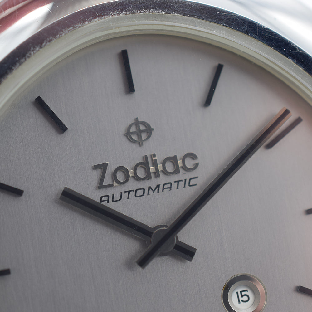 Rare 1970s Zodiac Automatic Date 40mm with Bracelet