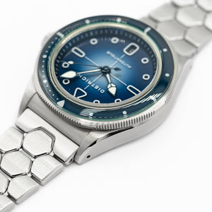 2021 Dietrich Skin Diver SD-1 Pacific Blue Bracelet + Rubber