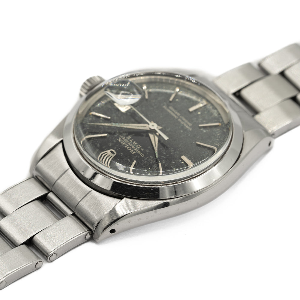 1965 Rolex Oyster Perpetual Date 1500 Alpha Hands With Box