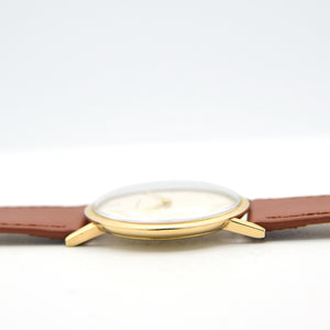1960 9ct Gold Juvenia Simple Dress Watch with Box