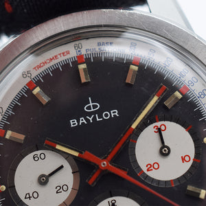 1960s Baylor Chronograph Valjoux 72 40mm